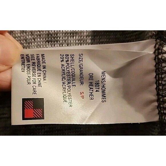 Woolrich Full Zip Fleece Vest Men’s small Fall Outdoors Gray Pockets - Picture 11 of 13